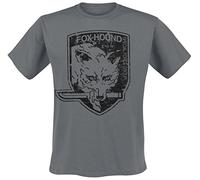 Gaya Entertainment T-shirt Metal Gear Solid Foxhound – import allemand – Taille L