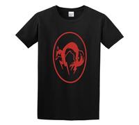 Metal Gear Solid Unisex 100% Cotton Short-Sleeve T-Shirts Black M
