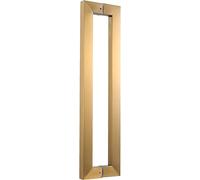 Metal Glass Door Pulls Grab Easy to Install,Door Pull Handle Internal External, Contemporary Door Handles Two-Side Design, Shower Basement Patio Door(Gold,Length 150cm(59inch))