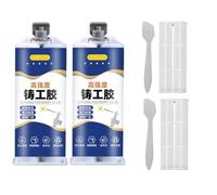 Metal Glue - Weld Metal Repair Glue, Pâte de Réparation en Métal, Colle pour Souder Métaux, Soudure à Froid Metal, Metal Repair Glue de Réparation Magique, Colle de Réparation pour Métaux (2PCS)