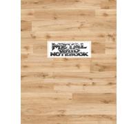 Metal Grid Notebook - Lined A4: College Ruled Lined Notebook with Large Grid Cover Design | 100 Pages for School, Office and Home