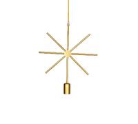 Metal Hanging Light Personalized Minimalist Chandelier Over Sink Single Head Pendant Lights Adjustable Old Style Ceiling Lighting Fixture for Office Restaurant Warehouse Shop