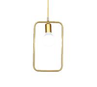 Metal Hanging Light Personalized Minimalist Chandelier Over Sink Single Head Pendant Lights Adjustable Old Style Ceiling Lighting Fixture for Office Restaurant Warehouse Shop