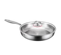 Metal Health Safe Covered Skillets Safe Coating Rapid Heat Conductivity Stable Use On All Heating Sources Including Oven Oven Metal Frying Pan