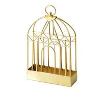 Metal Incense Burner - Bird Cage Holder, Fly Coil Protection Catcher