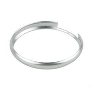 Metal Key Ring Trim Cover for pour mini Cooper R56 Metal Key(Silver)