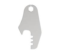 Metal Keychains - Portable Heavy Duty | Pocket Beer Bottle Opener Keychain For Daily | Camping Picnic Travel Hiking Fishing Office Wallet Handbag Backpack Adults Men Dad, 3.7 X 1.95 X 0.4cm/