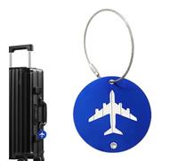 Metal Luggage Tag | Attractive Airplane Travel Bag Tag