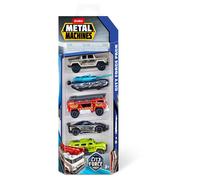 Metal Machines City Force Die-Cast Car (5 Pack)