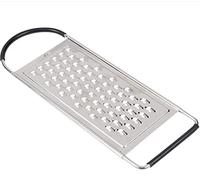 Metal Magery Râpe plate antidérapante en acier inoxydable, idéale pour les légumes, le fromage, les œufs