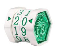 Metal MTG Life Counter Magic The Gathering Cards Life Counter Foundations Metal Flying Dragon Life Counter Game Cadeaux pour jeu de société MTG RPG Jeu de cartes de table Vert