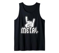 Metal Musique Metalhead Devil Horns Festival Band Metal Débardeur