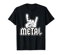 Metal Musique Metalhead Devil Horns Festival Band Metal T-Shirt
