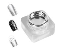 Metal Painting Gel Nails - Gel Metal Nails | UV/LED Mirror Nail Designs, Mirror Painting Supplies Decoration, Art Manicure Paint, Manicure Beginners Creative Design For Salon Home Nail Design