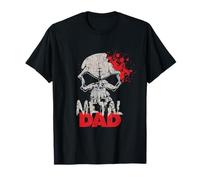 Métal Papa, fête des Pères Rock Musique Cadeau T-Shirt