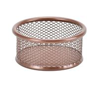 Metal Paper Clip Organiser Round Storage Box Push Pin Container Ventilated Pin Storage Case for School Office Supplies Multifunctional Clip Container