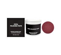 Metal Paste - Protectant Cream, 150g Scratch Remover For Brass Stacks, Pipe Infused Polishing Pads With Compounds, Restoration Product, Buffing Agent For Exhausts, Wheels, Bumpers And