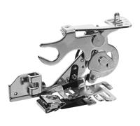 Métal Pied Fronceur Argenté, Réglable, pour Machine à Coudre | Accessoire Couture, Installation Simple sur Support, pour Tissus Légers et Quilts, Ateliers et Créations