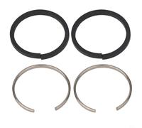 Metal pour piston Rings For HM0810 Electric Demolition Hammer 4pcs | de Rechange Robustes pour Outils de Démolition, Ensemble de Joints Métalliques Durables pour Réparation et
