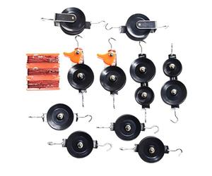 Metal Pulley Blocks, Physics Teaching Tools for Lab Experiments, Self-Learning, Classroom Practice, Group Study, Concept Demonstration for Students, Boys & Girls