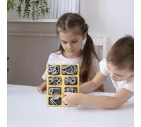 Metal Puzzle - High-Carbon Steel, 7.09x5.31in Ring Trick Toy Brain Teaser Set Durable Build | Reusable Educational Challenge Mind Training Game, Logic Puzzle Kit For Home, School, Travel, Party, Famil