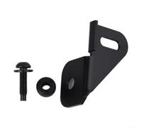 Metal Radio Mount Bracket Left Side for pour jeep pour wrangler pour jk | Fits 2018-2021 pour wrangler pour jk, left side placement, secure radio hold, direct bolt-on, black finish