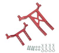 Metal Rc Car Body Post Mounts Column Pour Latrax Desert Prerunner Teton 1/18 Rc Car Upgrade Parts,Red