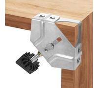Metal Right Angle Clamp Quick Clip Auxiliary Corner Clamp Locator Adjustable 90 Degree Fixing Clamp Closed