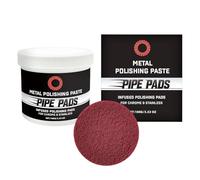 Metal Scratch Remover Paste - 100g Shine Restorer Cream With Applicator Pad | Metal Polishing Cleaner Scratch Repair Compound For Brass Aluminum Chrome Pipes Wheels