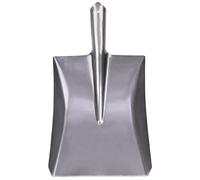 Metal Shovel - Heavy Duty Snow Shovel | Long Handle Garden Shovel, Ergonomic Metal Transfer Shovel, Sturdy Multipurpose Flat Shovel for Construction, Landscaping, Gardening