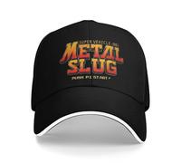 Metal Slug Game Casual Casquette De Baseball Casquette De Camionneur Chapeau Soleil Randonnée Pêche Hip Hop Chapeaux Femmes Hommes Street Style Casquettes de Baseball, Cadeau de Noël