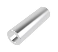 Metal Spacers Online Lot de 10 entretoises en aluminium de 1,27 cm de diamètre extérieur x 0,6 cm ID x choisissez votre longueur, entretoises rondes non filetées avec finition unie, compatibles avec