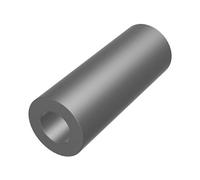 Metal Spacers Online Lot de 2 entretoises en acier doux de 1,9 cm de diamètre extérieur x 0,95 cm de diamètre intérieur x longueur au choix - Bague d'espacement ronde non filetée avec finition unie