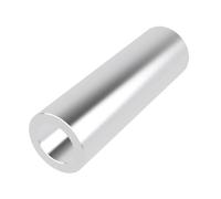 Metal Spacers Online Lot de 2 entretoises en aluminium de 1,6 cm de diamètre extérieur x 0,10 cm ID x choisissez votre longueur, entretoise ronde non filetée avec finition unie, compatible avec vis