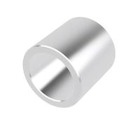 Metal Spacers Online Lot de 25 entretoises en aluminium de 1,27 cm de diamètre x 0,95 cm de longueur x Choisissez votre longueur, entretoises rondes non filetées Finition unie Compatible avec vis boulons 5/16 ou M8