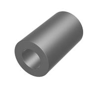 Metal Spacers Online Lot de 5 entretoises en acier doux de 1,9 cm de diamètre extérieur x 0,95 cm de diamètre intérieur x longueur au choix - Bague d'espacement ronde non filetée avec finition unie