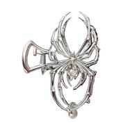 Metal Spider Hair Clip, Halloween Spider, Claw Gothic Style, Strong Hold Hair Jaw Clip, Acrylic Large Octopus Clip, Easy To Use, Portable for Dating, Business Trip, Pool