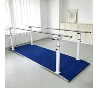 Metal Standing Assist Bar, Adjustable Parallel Bars for Physical Therapy | Non-Slip Base, Rotary knob adjustment, Hole position clear, Wide range of applications(Blue)