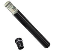 Metal Storage Tube, Aluminum Alloy Organizer, Airtight Seal, Pocket-Sized Portability, Pill Case Box for Cash, Jewelry, and Everyday Carry Indoor and Outdoor Use, 4.33x0.55 inches