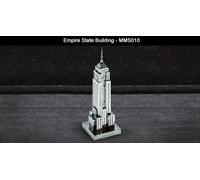 Métal Terre Empire State Building 3D Modèle Métal + Brucelles 010107