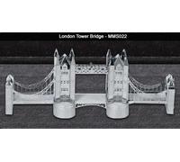 Métal Terre London Tower Bridge 3D Modèle Métal + Brucelles 010220