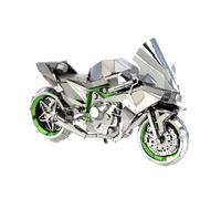 Métal Terre Premium H2R Kawasaki Ninja 3D Laser Coupe Modèle Fascinations 13214