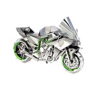 Métal Terre Premium H2R Kawasaki Ninja 3D Laser Coupe Modèle Fascinations 13214