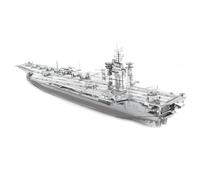 Métal Terre Premium Uss Theodore Roosevelt CVN-71 3D Laser Coupe Modèle 13221