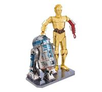 Métal Terre Star Wars C-3PO & R2-D2 3D Modèle Métal + Brucelles 17106