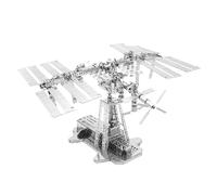 METAL-TIME, Modèle de Station Spatiale Internationale, Kit de Modèle en Métal de Station Spatiale ISS, Kits de Modèles en Métal 3D à Construire pour Adultes, Modèle Spatiale Astronautes Lodge