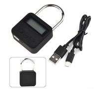 Metal Timer pour Lock LCD Display for Multi Function Electronic Time 99 Hours Max Timing(black)