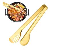 Metal Tongs For Cooking - Food Tongs Kitchen Tongs | Cooking Tongs For Kitchen | Kitchen Tongs For Cooking Barbecue Tongs With Teeth | Tongs For Serving Food | U-Shaped Handle Serving Ton