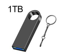 Métal USB 3.0 Pen Drive 2TB Noir Cle Usb Flash Drives 1TB Haute Vitesse TYPE-C Pendrive 512GB Memoria Usb Flash Disk - Type black 1TB