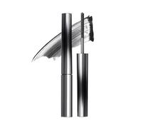 Metal Wand Mascara, 3D Doll Curling Eyelash Iron Mascara - Natural Thickening Lengthening Long Lasting Bristleless Mascara, Non-Clumping, Smudge Proof (Black)